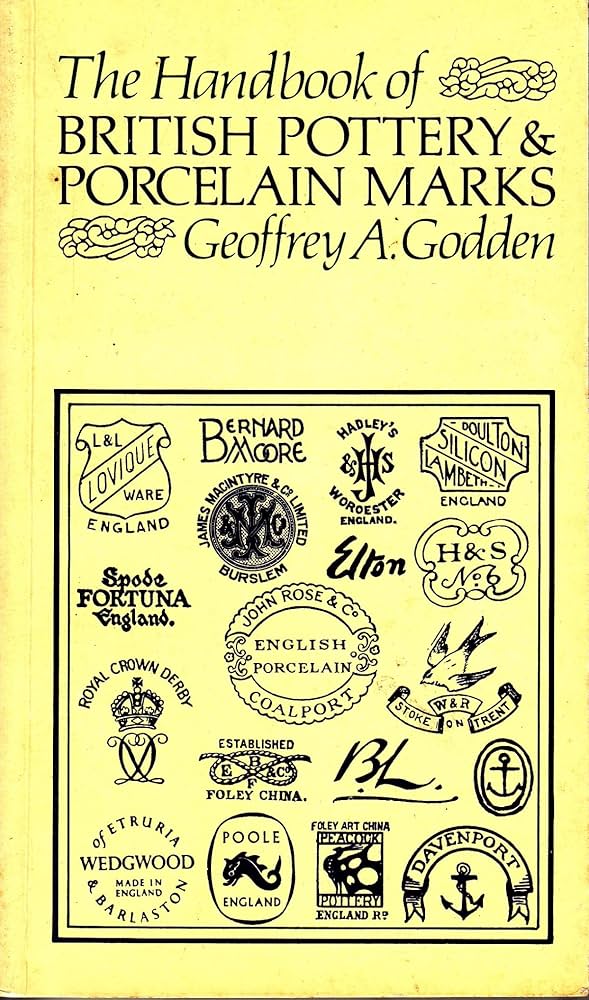 BRITISH POTTERY & porcelain marks／洋書・事典 New Handbook of British Pottery & Porcelain Marks: Godden